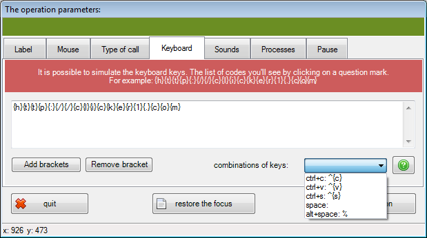 Clicker - add operation/action step 4